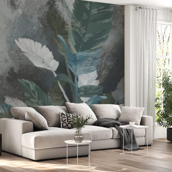 Foto murale Gjethe të pikturuara