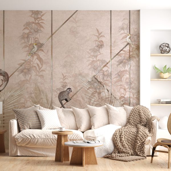 Foto murale Majmunët në modele