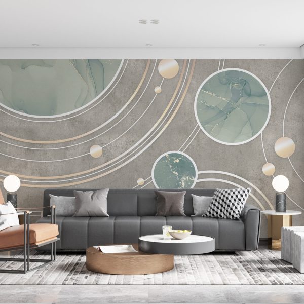 Foto murale Vallëzimi i Mermertë i Planetëve