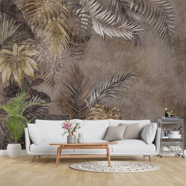 Foto murale Materiali i gjethes së fierit