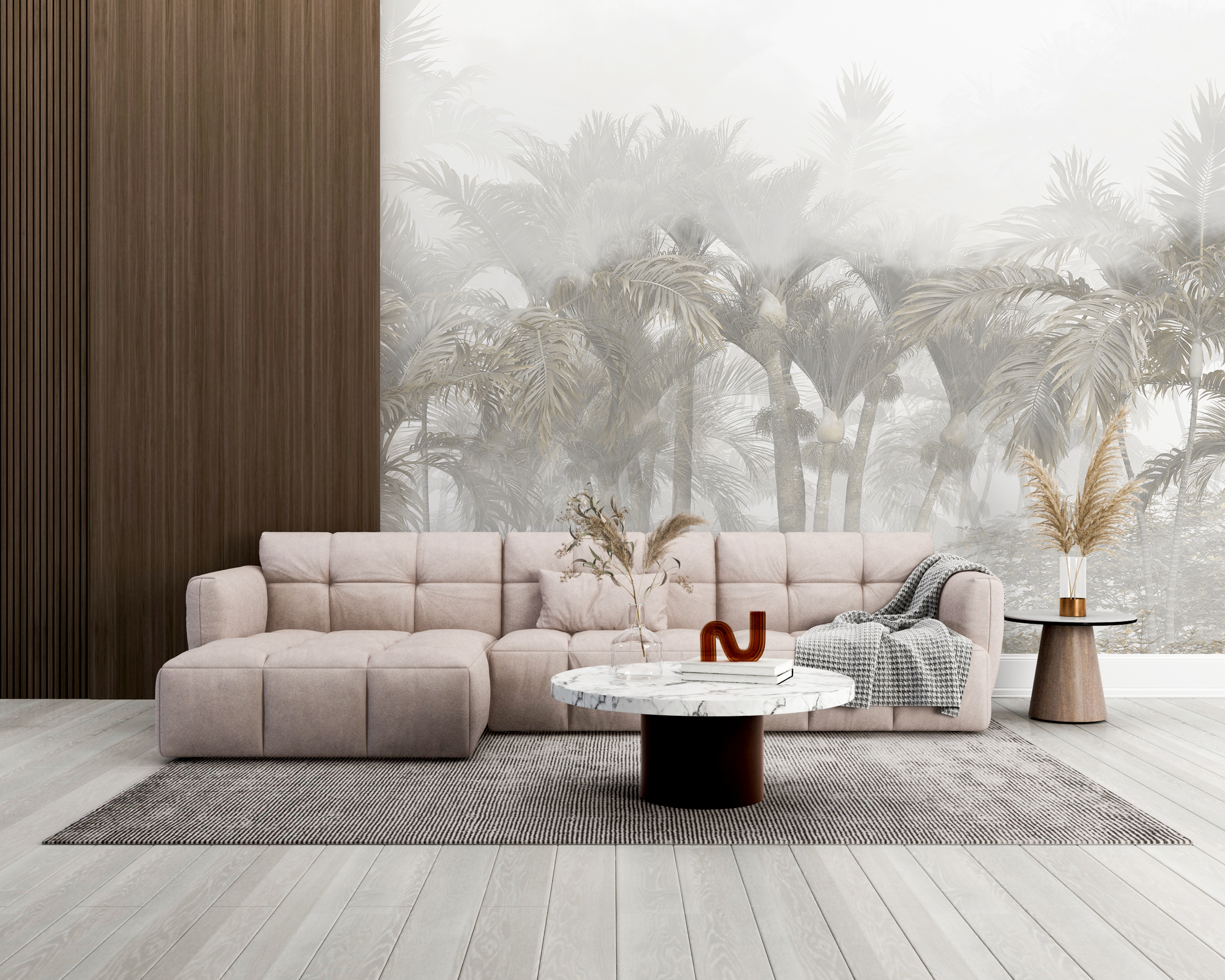 Foto murale Tropikët me mjegull