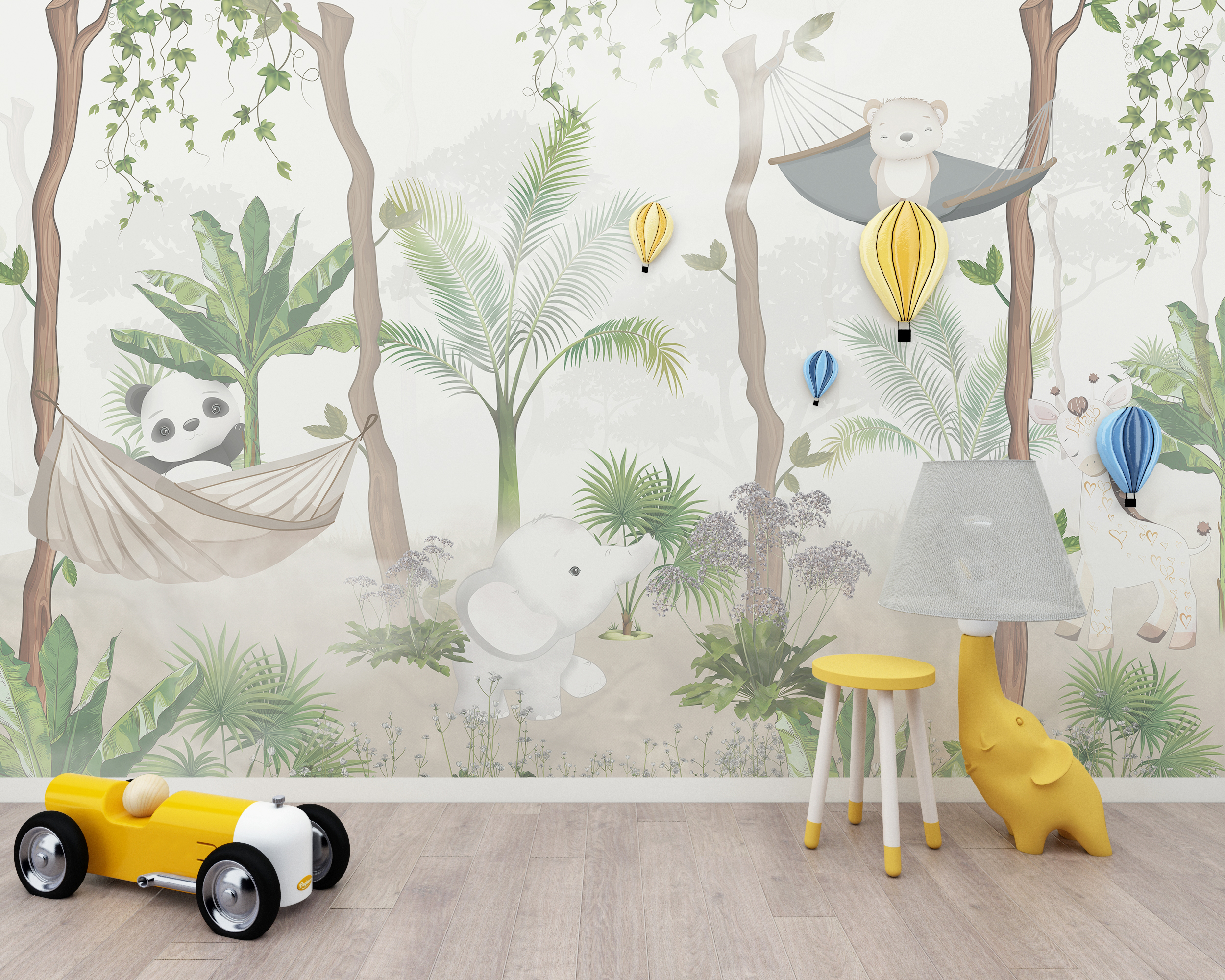 Foto murale Arusha pelushi në një hamak