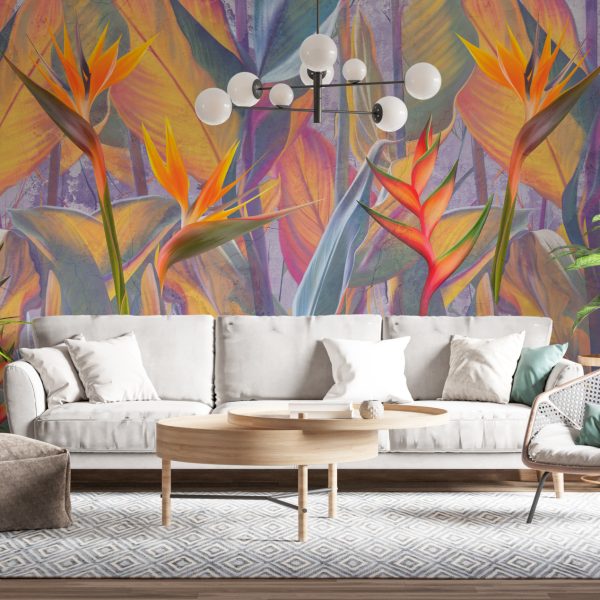 Foto murale Fuqia e Ngjyrave Ekzotike