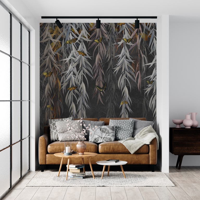 Foto murale Fluturat në Degët e Shelgut