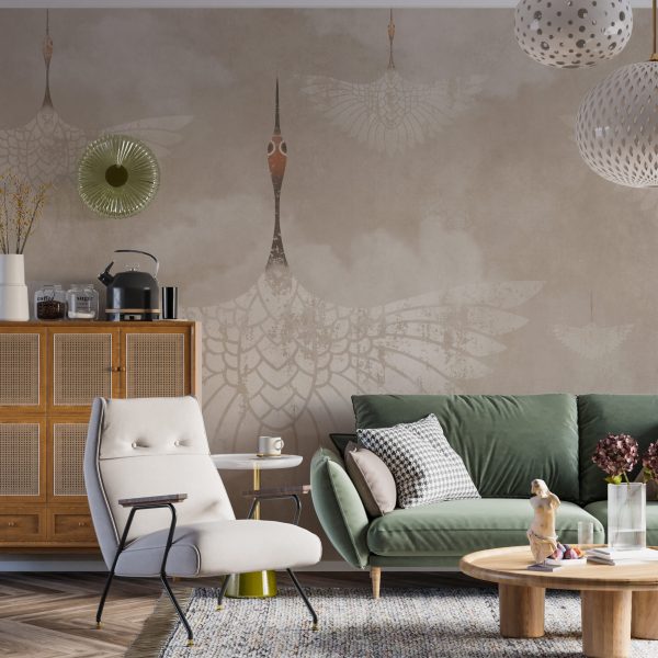 Foto murale Motivi i Zogjve Fluturues