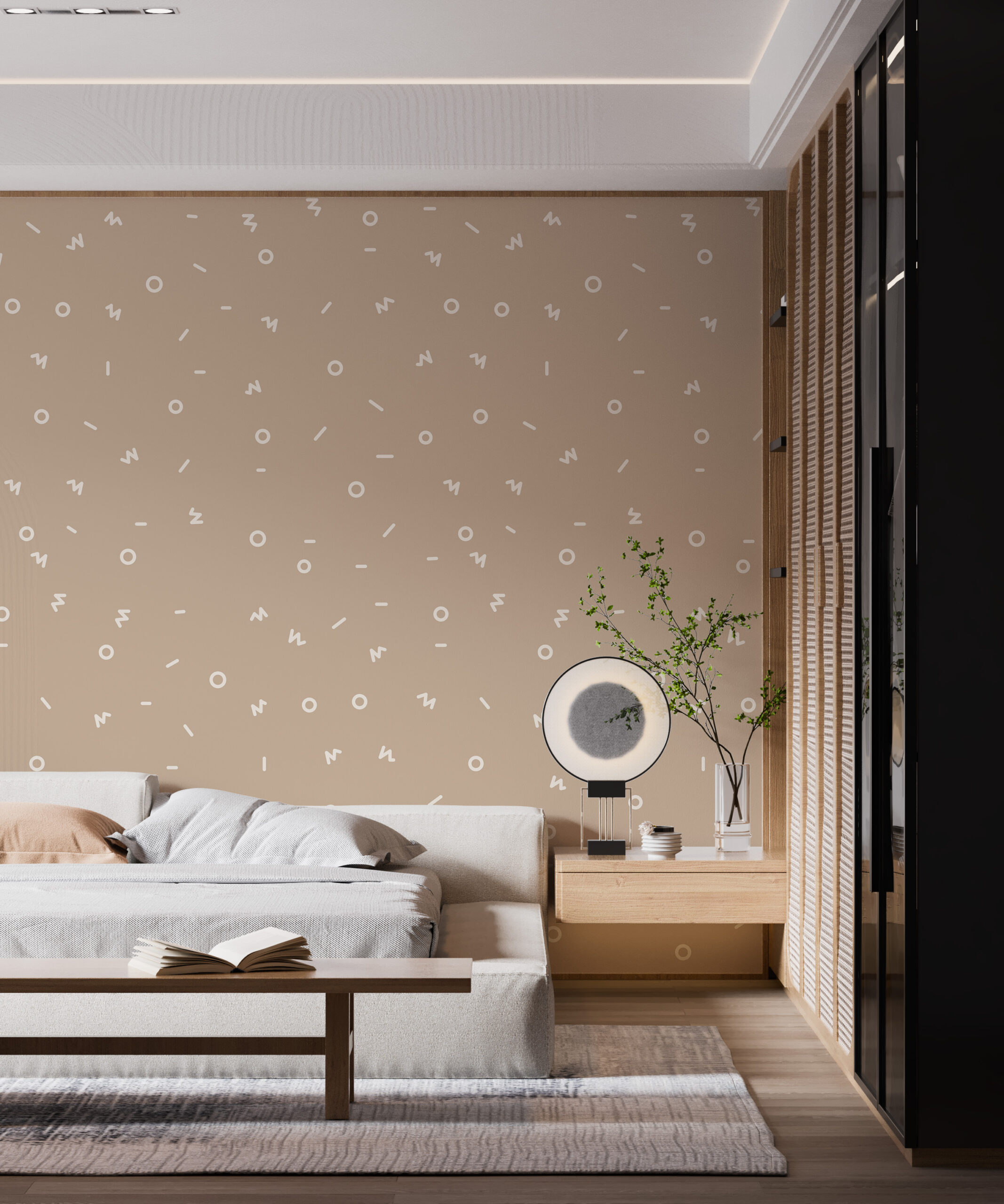 Foto murale Tema e shkronjave