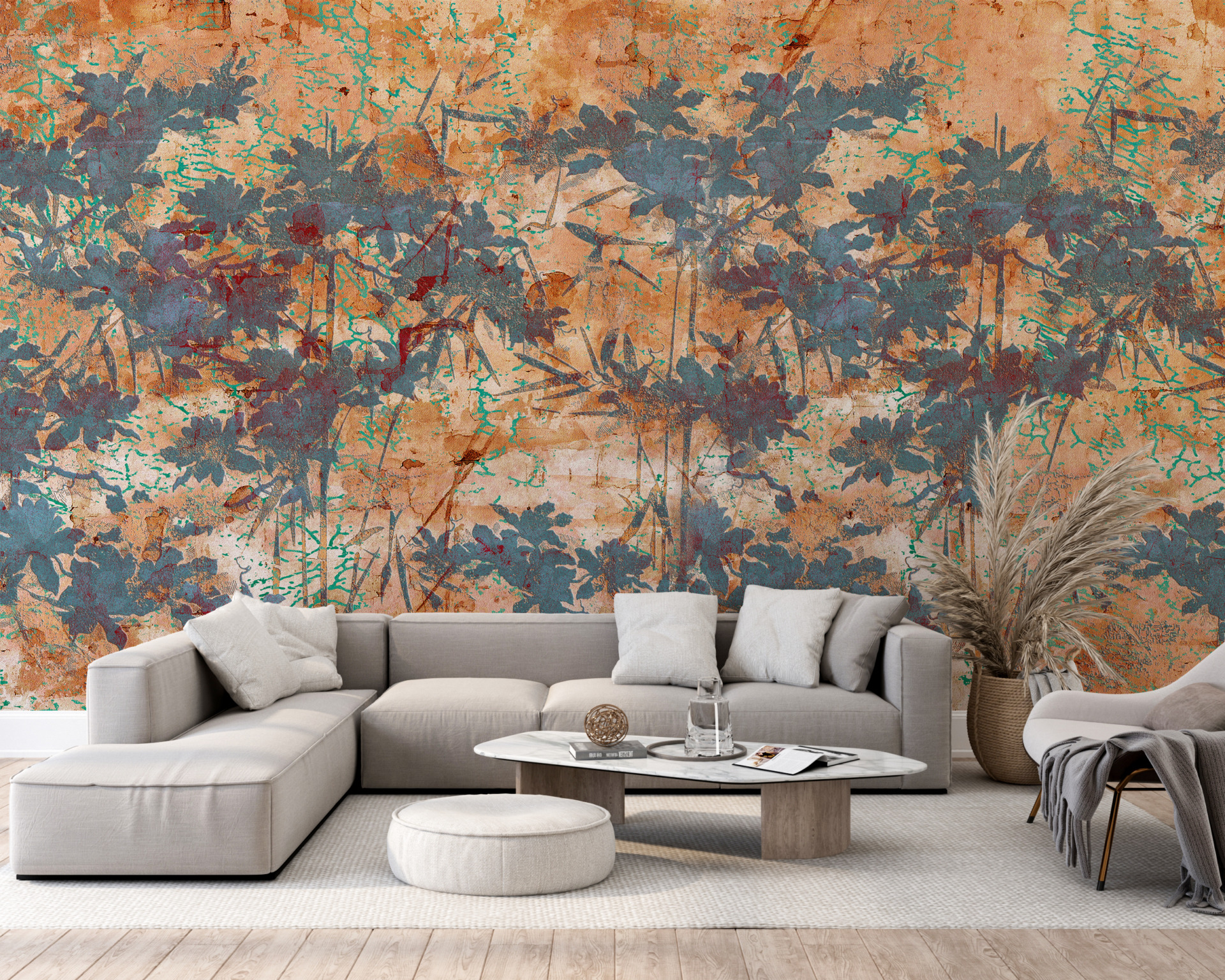 Foto murale Bimët blu