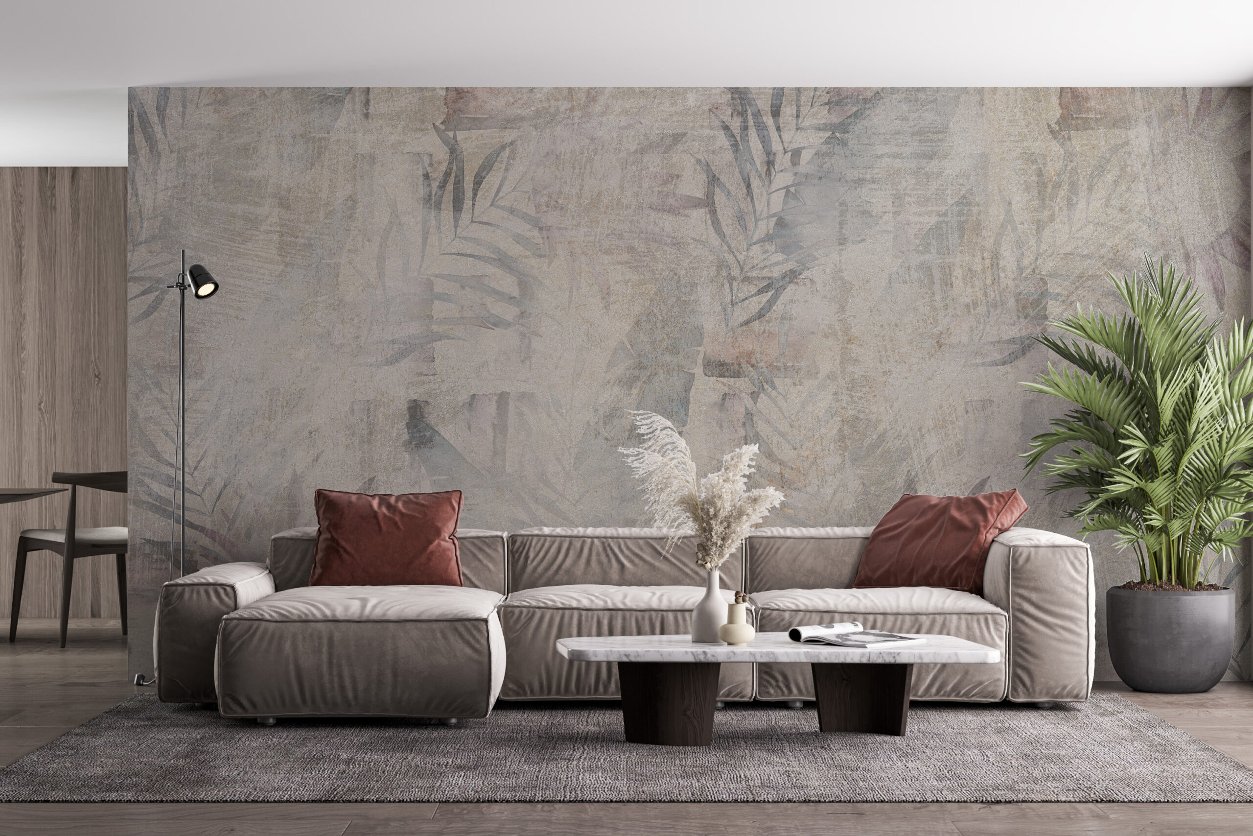 Foto murale Lule të turbullta