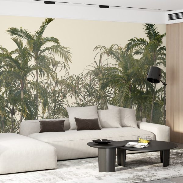 Foto murale Palma me gjethe të ngushta