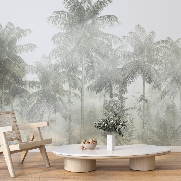 Foto murale Palma dhe mjegull