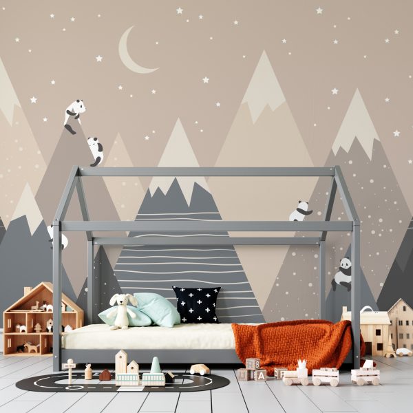 Foto murale Pandat në Majat e Maleve