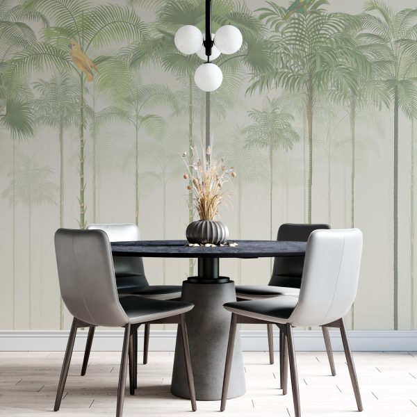 Foto murale Papagallë në pëllëmbë