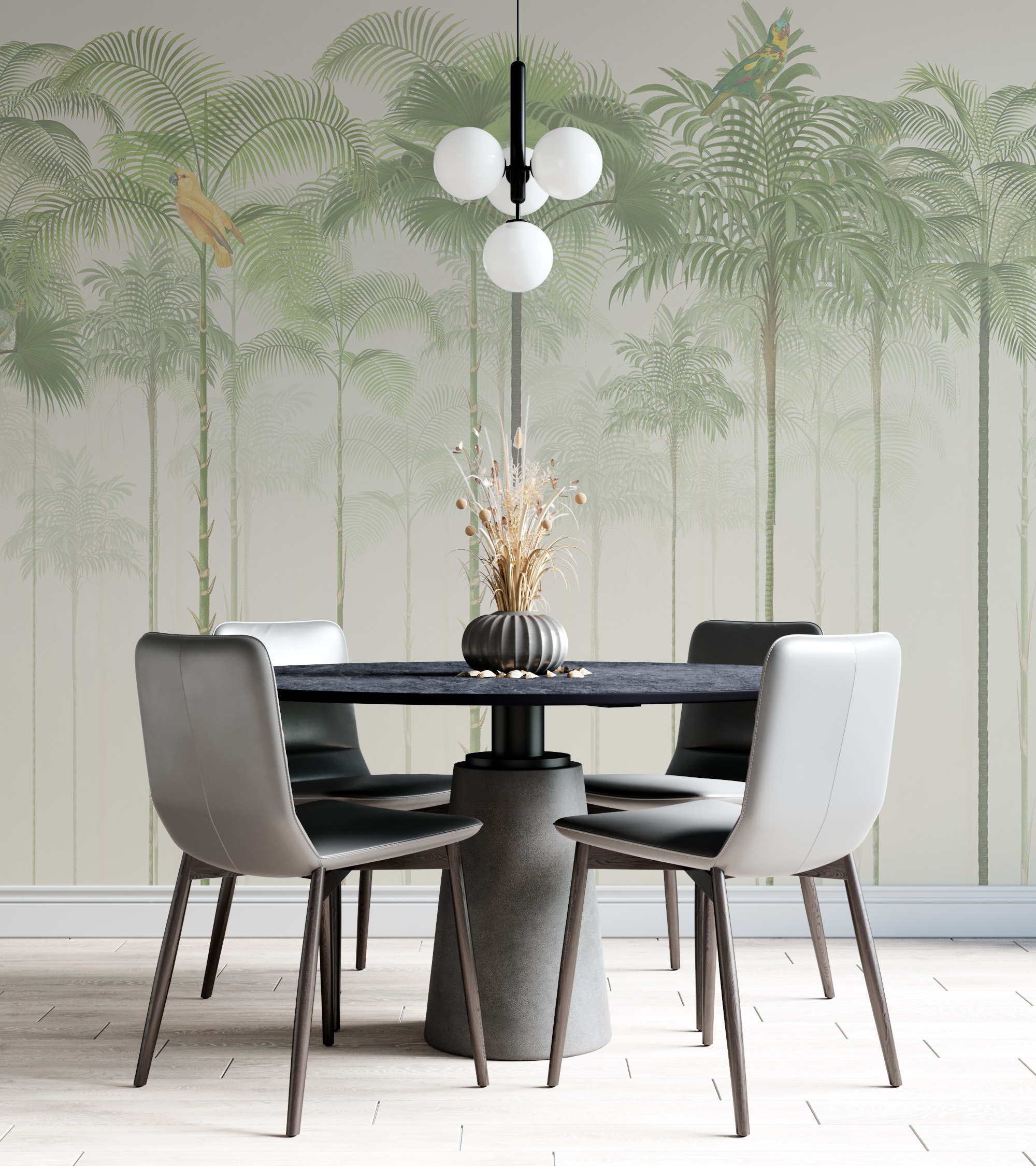 Foto murale Papagallë në pëllëmbë