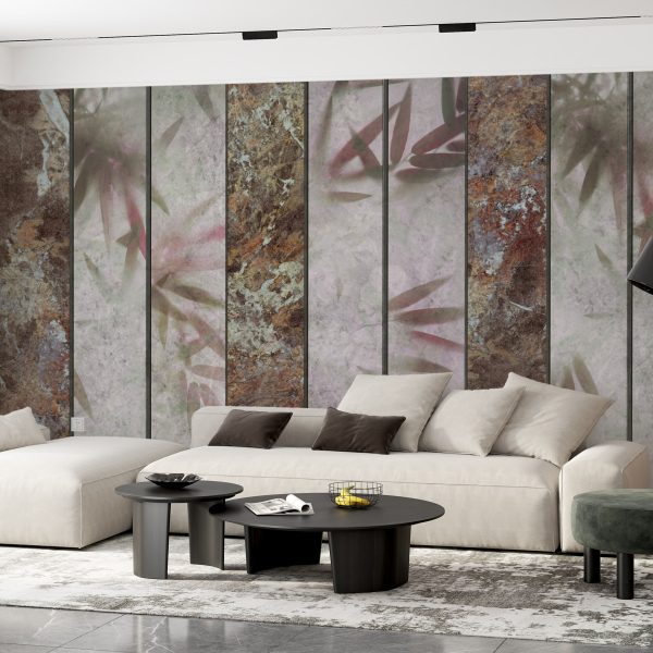 Foto murale Vija vertikale mermeri