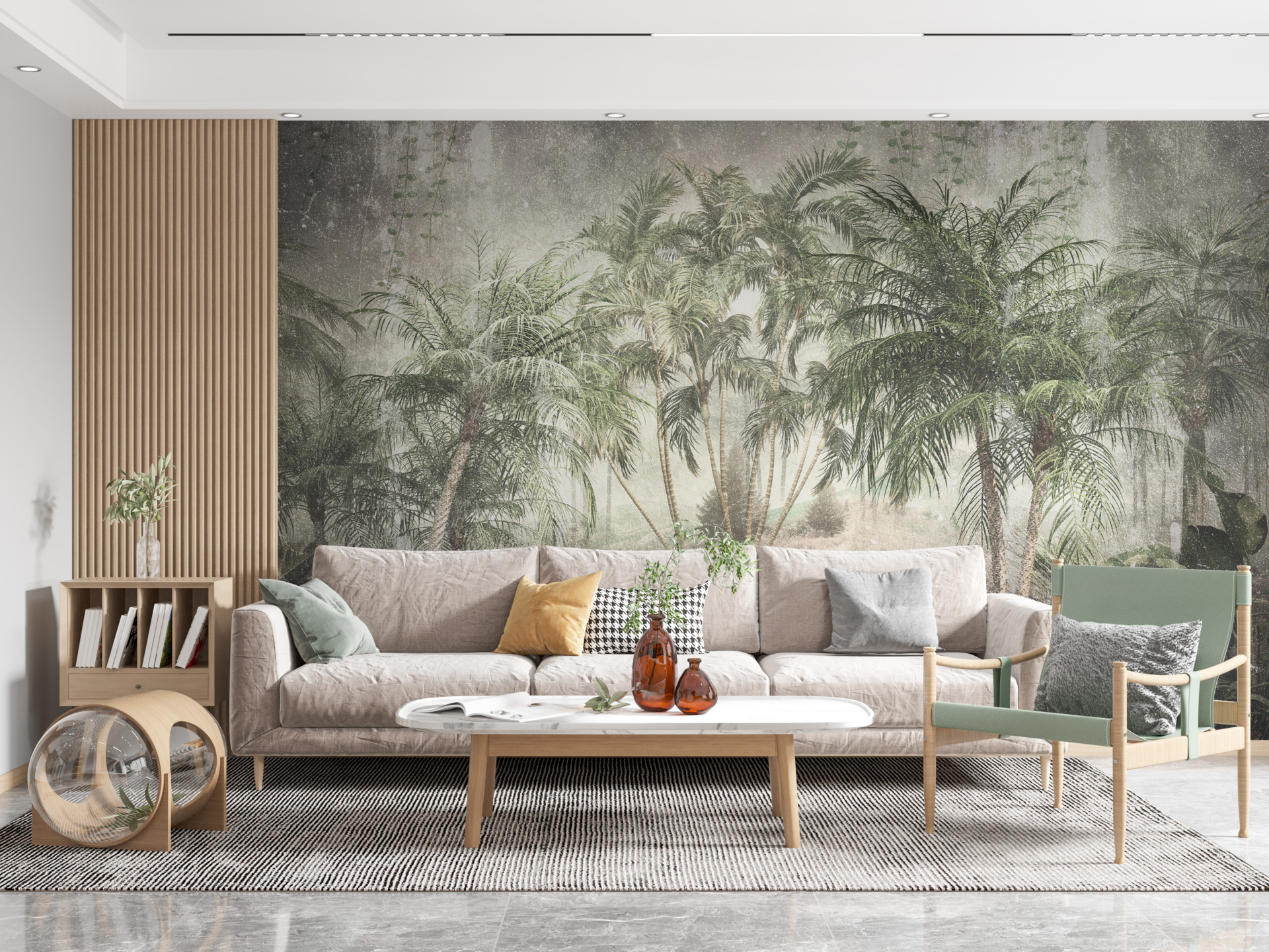 Foto murale Kartolinë Retro nga Tropikët