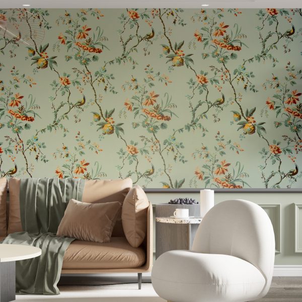 Foto murale Lule portokalli