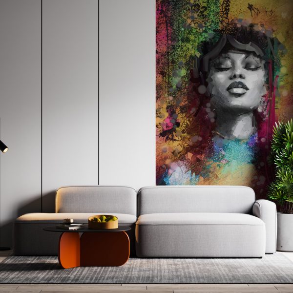 Foto murale Portret me Ngjyra