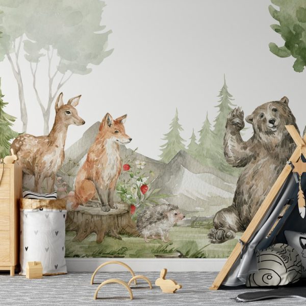 Foto murale Përshëndetje nga Arushi i Pelçiçit