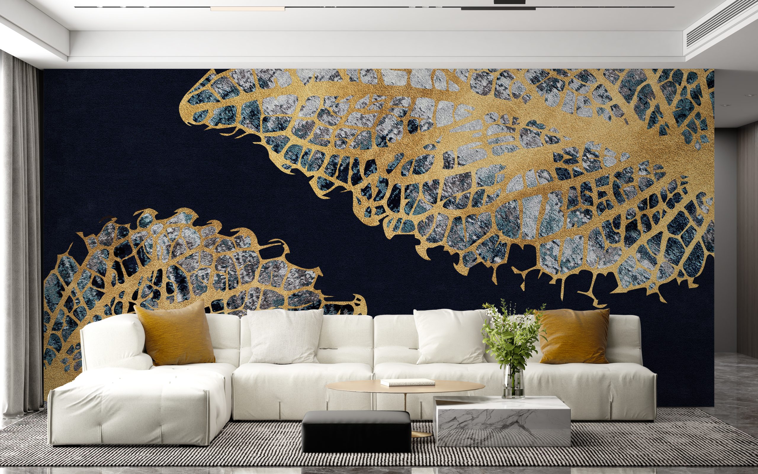 Foto murale Gjethe të ekspozuara tepër