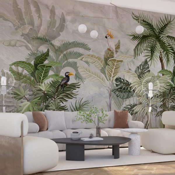 Foto murale Zogjtë në një pemë