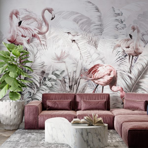 Foto murale Familja Flamingo