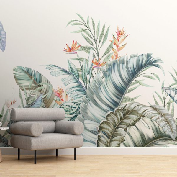 Foto murale Grafika e bimëve