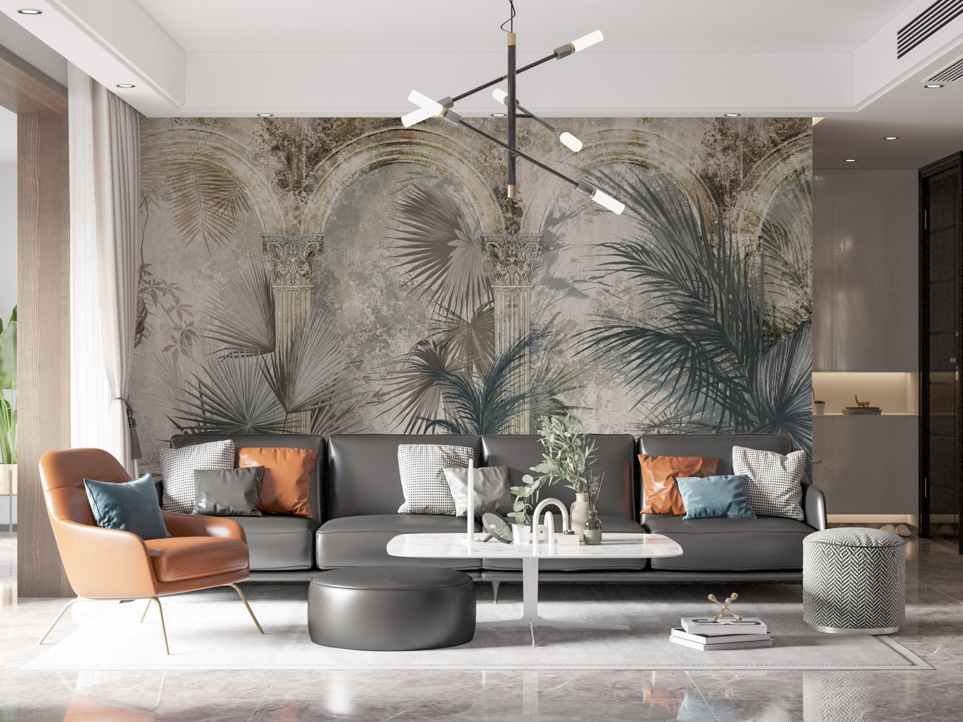 Foto murale Kolonada e bimëve