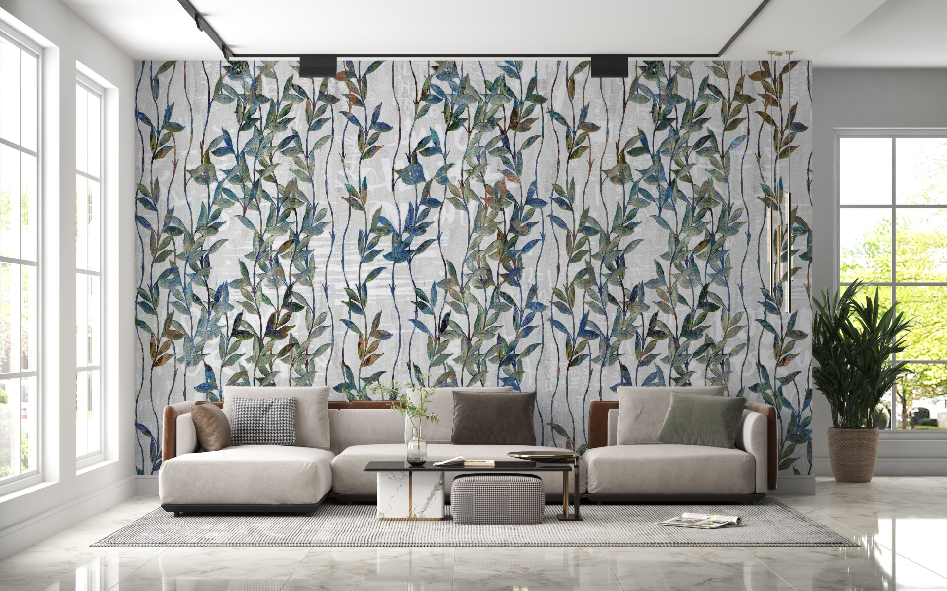 Foto murale Pëlhurë bimore