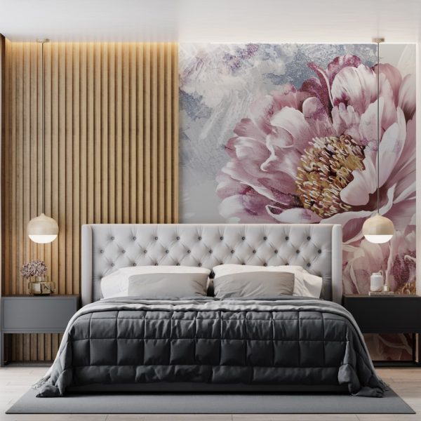 Foto murale Petali i Bozhureve Rozë