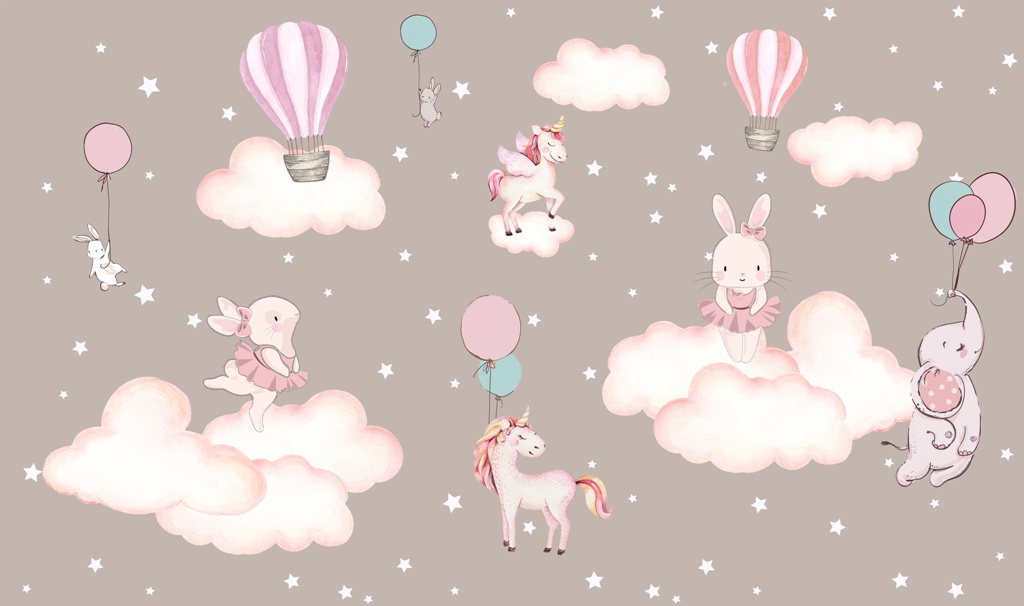 Fototapeta-Rozowe-Kroliczki-i-Jednorozce-_479740534