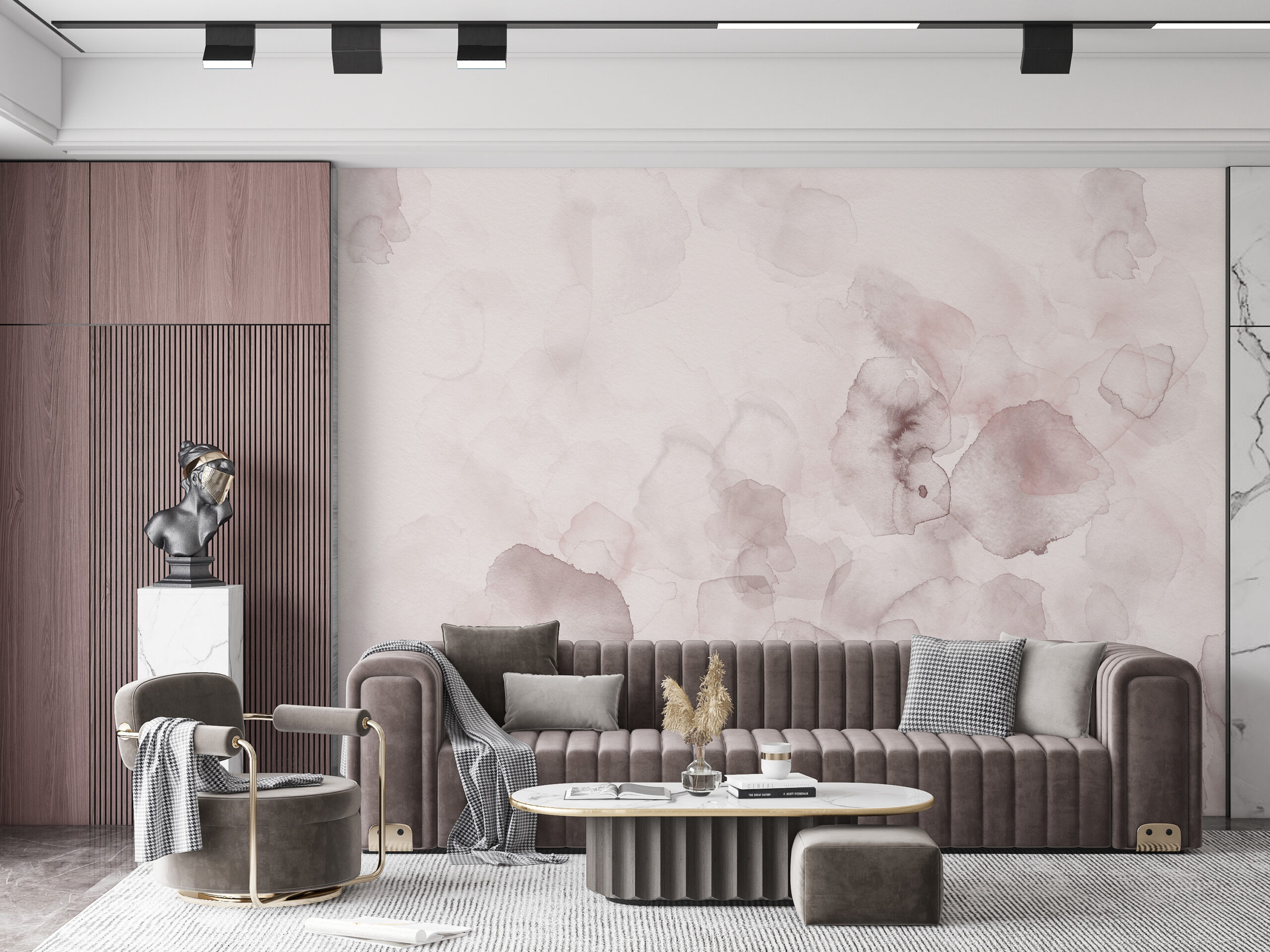 Foto murale Petale Rozë