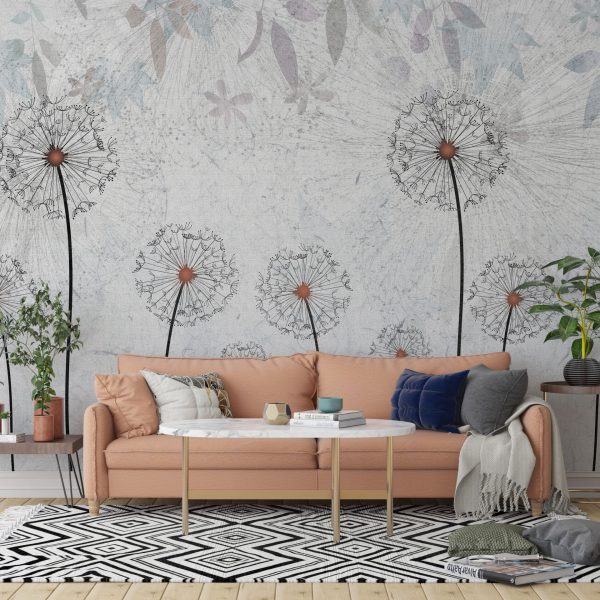 Foto murale Rreshti i Luleradhiqeve