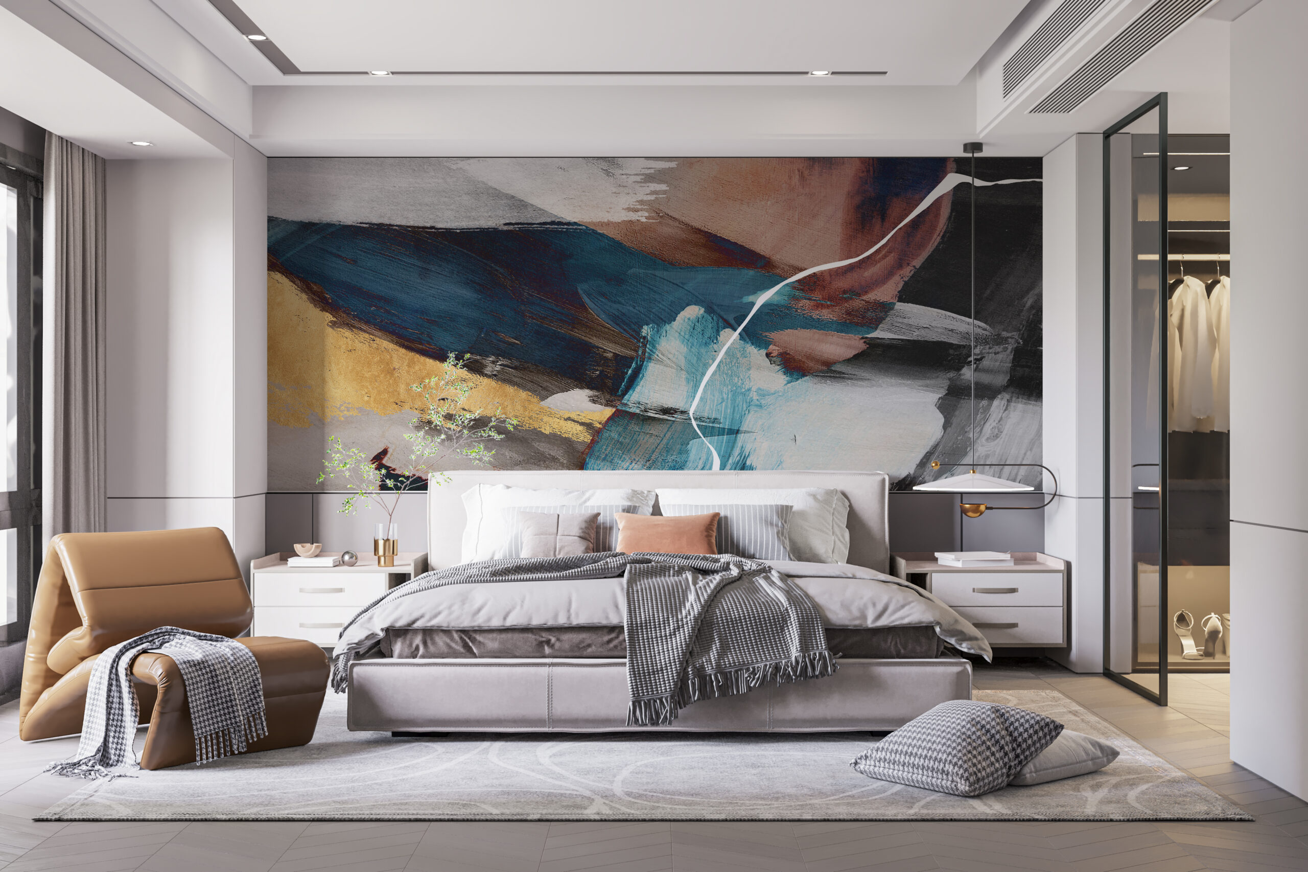 Foto murale Muri i Ngjyrave