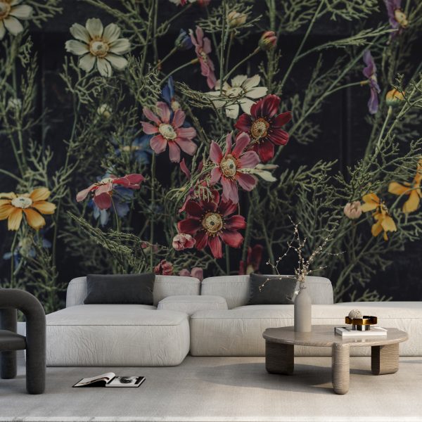 Foto murale Muri i Luleve të Kopshtit