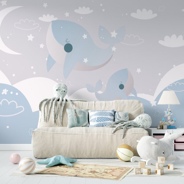 Foto murale Balenat e përgjumura