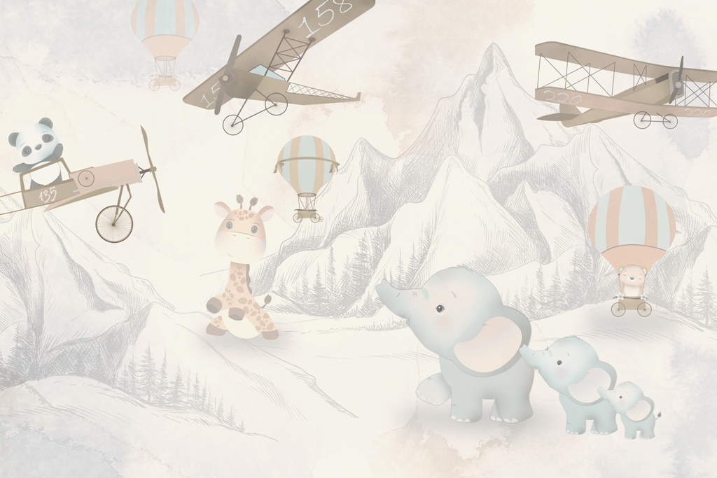 Fototapeta-Slonie-i-Samoloty_2251601061-1