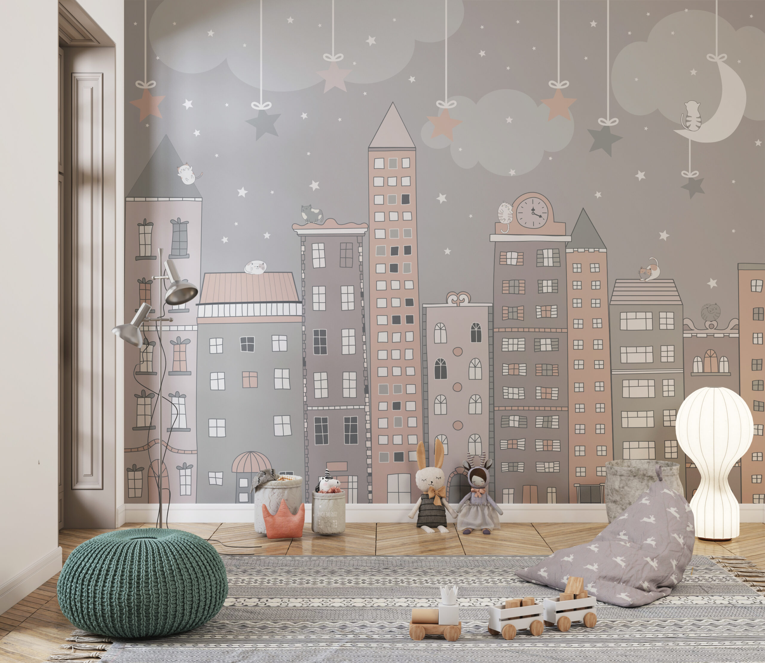 Foto murale Qyteti i Fjetur