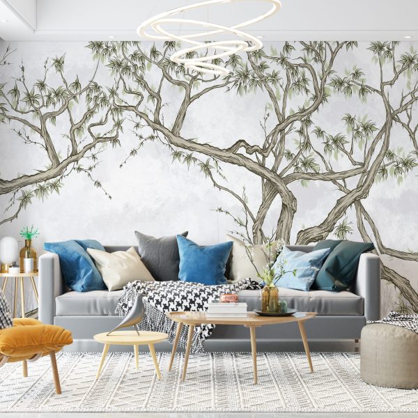 Foto murale Degë të ngatërruara