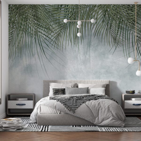 Foto murale Gjethe palme që rrjedhin