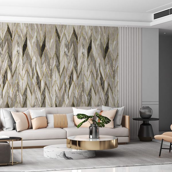 Foto murale Argjendtë