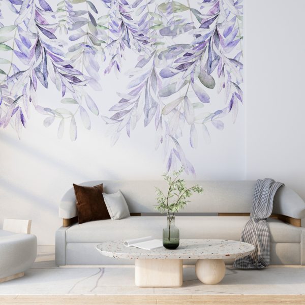 Foto murale Tavani i degës së purpurt