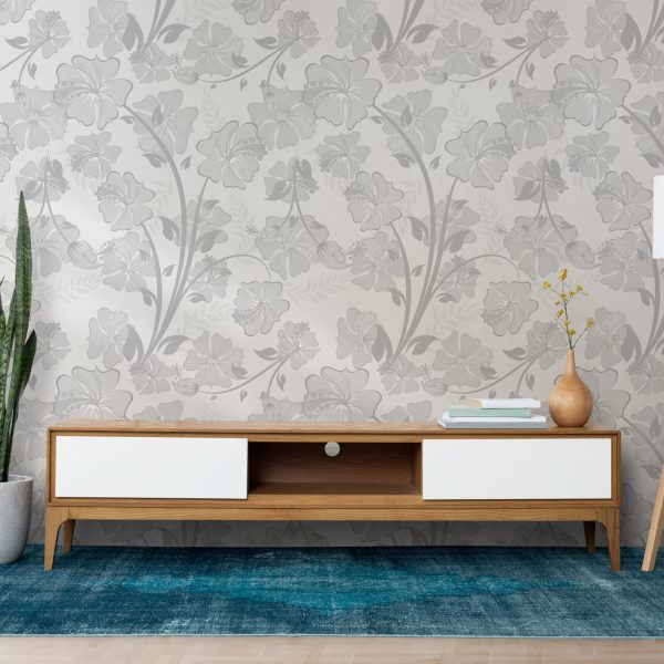 Foto murale Tërfil gri