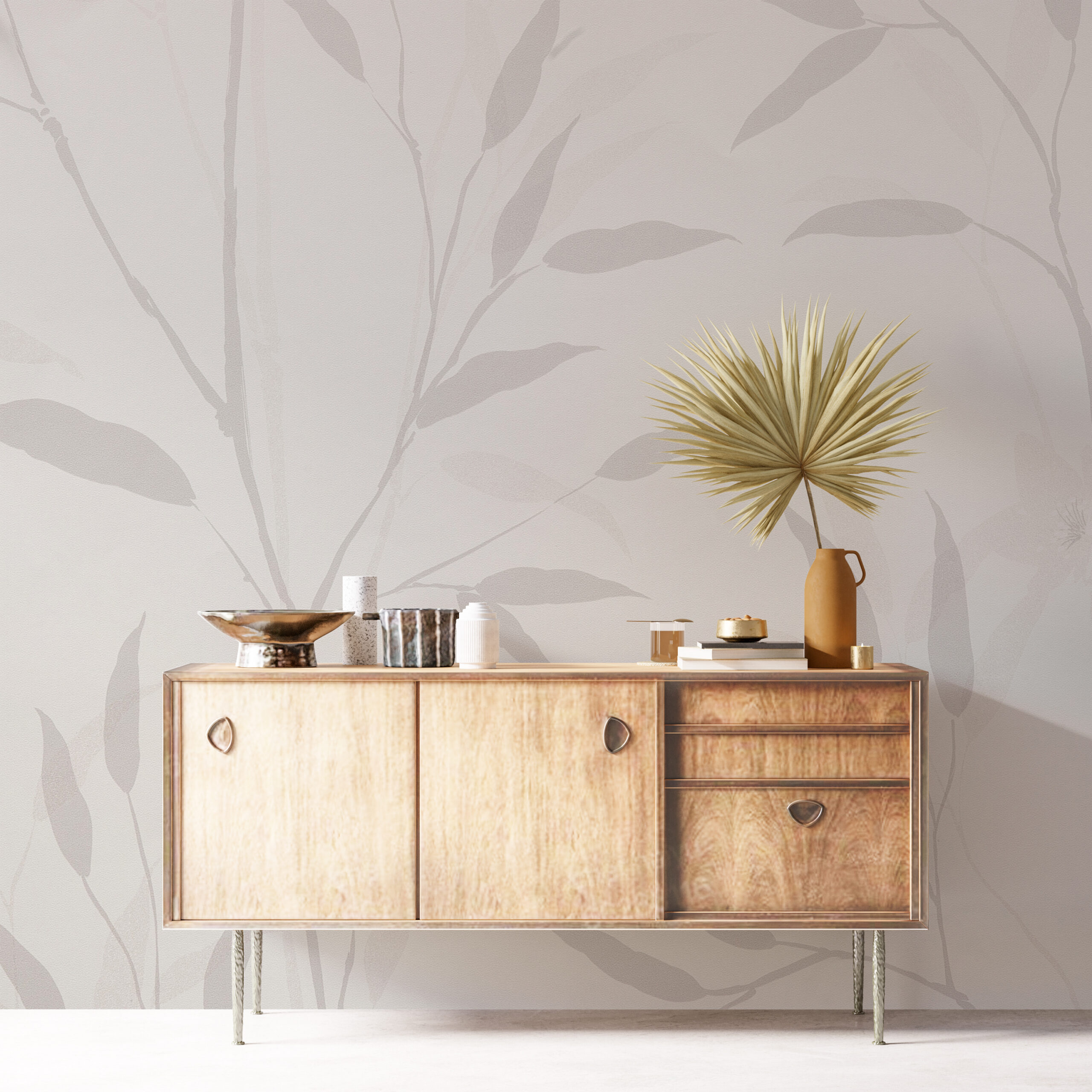 Foto murale Bimë gri