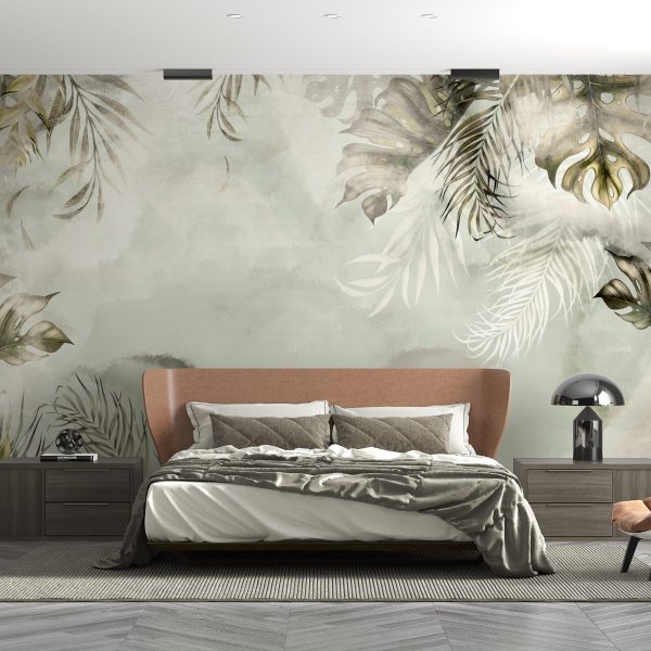 Foto murale Qielli gri