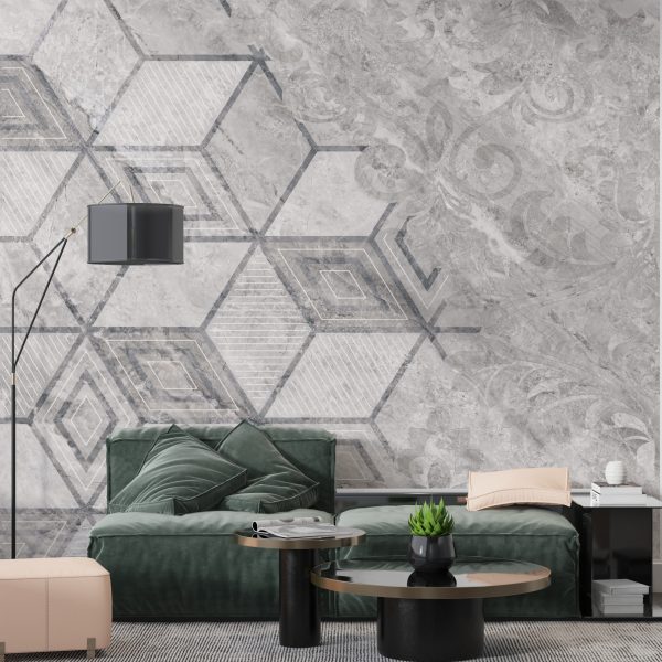 Foto murale Kube gri