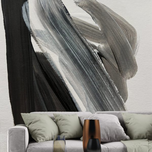 Foto murale Gri dhe e zezë