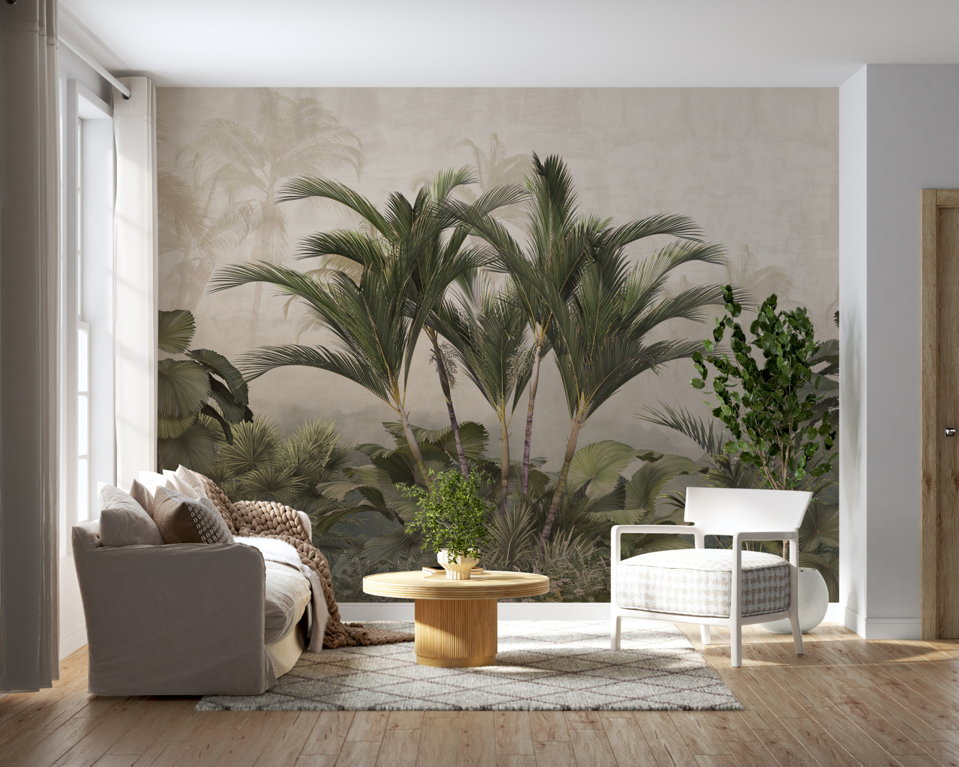 Foto murale Vallëzimi i Palmës