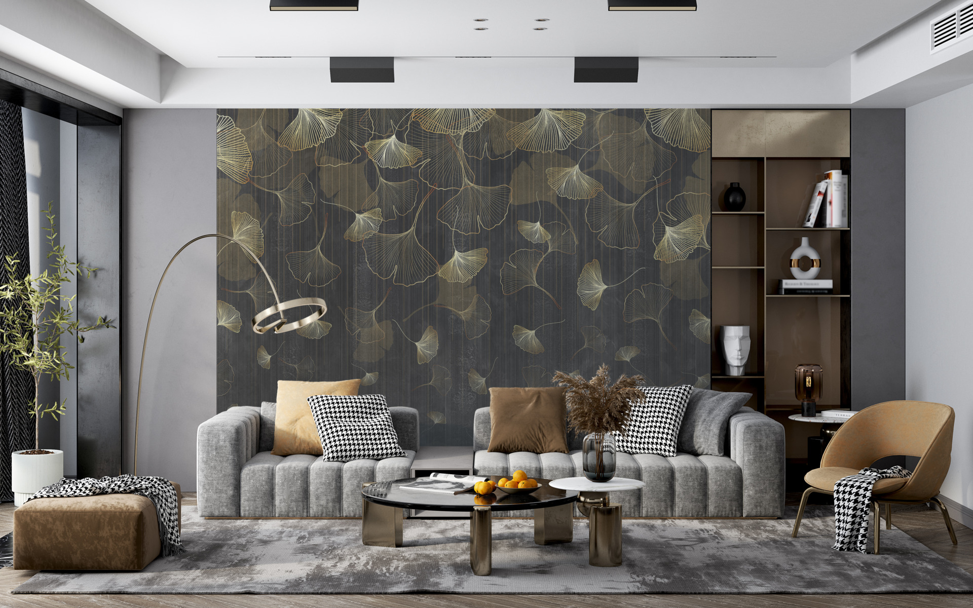 Foto murale Vallëzimi i Gjethet e Arta