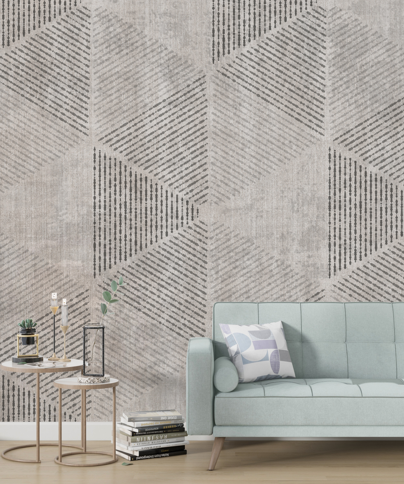 Foto murale Grafik trekëndor