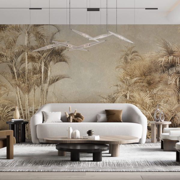 Foto murale Xhungël Tropikale në Sepia